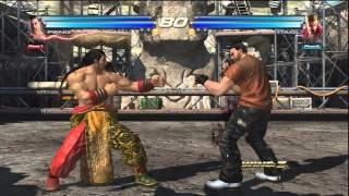 Tekken Tag Tournament 2 (Paul/Bruce) vs (Feng/Law)