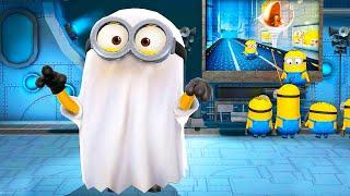 Ghost minion Vs Vector the boss ! Old Despicable me minion rush gameplay