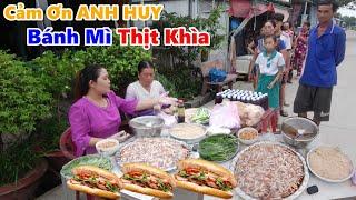 Hai Thím Cháu Quay Trở Lại Với Món| Bánh Mì Thịt Khìa | Thuận Tiện Cho Các Học Sinh Và Đi Đồng #NSĐQ