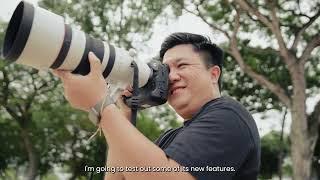 The New Flagship Canon EOS R1 with Yong Teck | First EOS R-Series Full-Frame Camera