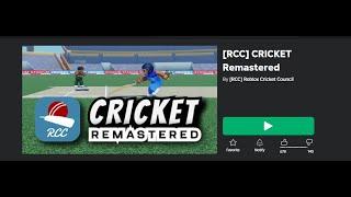 The Roblox Cricket Experience