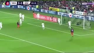مبارة مماجنونة، السيتي يقلب الطاولة على سوانز Swansea 2- 3 man city3