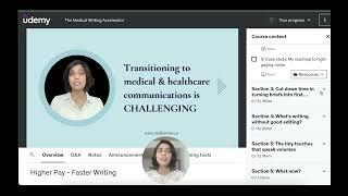 The Medical Writing Accelerator Course Modules for Medical and Health Writers