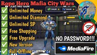 Rope Hero Mafia City Wars Mod Apk Versi 1.6.7 - Unlimited Money & Free Shopping - Terbaru 2024