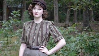 Following a 1940's Blouse Pattern : Sewing through the Decades