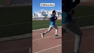 How different pace’s look #running #lehladakh #himalayas #marathon #training #shorts