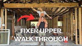 Incredible DIY House Fire Renovation Tour (Complete Fixer Upper)