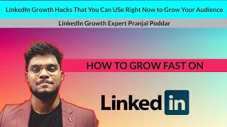 How To Build A Following On LinkedIn? | LinkedIn Growth Hacks by LinkedIn Growth Expert