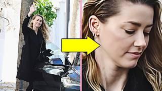 ‘Elon’s Kids’: Amber Heard Appears in High Spirits in Madrid After Baby Number 2 Announcement