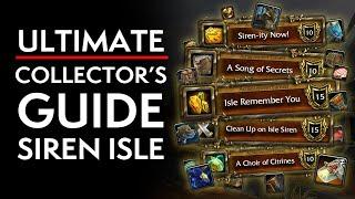 Unlock everything on the Siren Isle - Patch 11.0.7 Mounts, Pets, Toys - Ultimate Collectors Guide