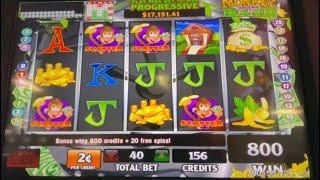 MONKEY IN THE BANK (2c) & WINNICUS  Kickapoo Lucky Eagle Casino 7/24/22