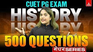 CUET PG 2025 History Top 500 Questions | MA History PYQ's | By Aashi Ma'am