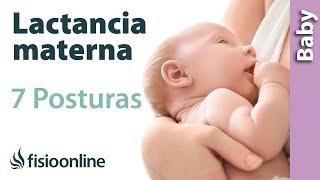 POSTURAS en la LACTANCIA: 7 posturas para dar el pecho