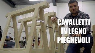 CAVALLETTI IN LEGNO PER LA FALEGNAMERIA - Lavorazione del legno