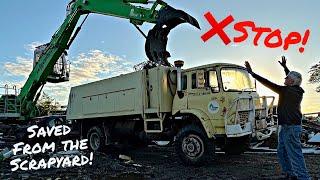 Junkyard Save! Vintage Off-Road Army Style 4x4 Fire Truck - Will it Run?