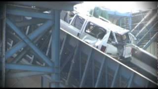 Ford Excursion Stretch Limousine Crushed and Shredded by VOSA