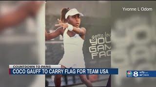 Coco Gauff to carry flag for Team USA