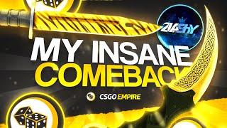 MY INSANE COMEBACK TO CSGOEMPIRE CASE BATTLES?! (HUGE WIN)