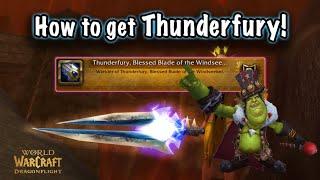 How to get thunderfury blessed blade of the windseeker FULL guide wow retail