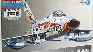 Monogram F-100D Super Sabre HiTech Scale Model Kit Review