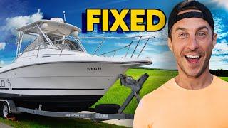 RESTORING an old Facebook Marketplace BOAT