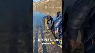 В конце экшен рыбалка в Дагестане. #дагестан #рыбалка