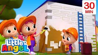 Rescue Squad at Your Service | Little Angel | Life at Sea | Kids Ocean Learning | Toddler Show