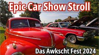 TimeTravel: Epic Car Show Stroll - Das Awkscht Fescht 2024 Macungie PA