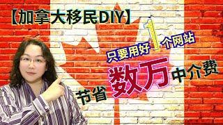 【加拿大移民DIY】只要用好这1个网站，移民加拿大可节省上万中介费 | 水晶老师手把手教你加拿大移民DIY步骤 - 第一期