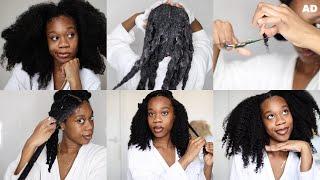 MY FULL WASH DAY ROUTINE FOR GREAT HAIR EACH TIME! (Cleanse, deep condition, trim and style)