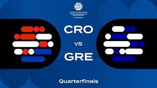 CRO vs GRE | Quarterfinals | Day 6 | World Aquatics Men's U20 Water Polo Championships 2025