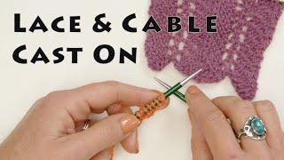 #KnitTip: How to Lace and Cable Cast On with Laura Nelkin