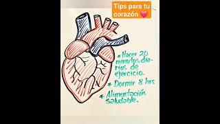 TIPS PARA CUIDAR TU CORAZÓN ️ CUIDADO DE PACIENTES CON CARDIOPATIAS