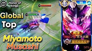 Honor of kings : Top Global Musashi Gameplay