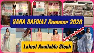 Sana Safinaz Luxury Summer Collection 2020 | Sana Safinaz Lawn 2020-21|Latest Stock After  Lockdown
