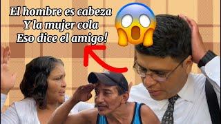 Campesino le dice a pastor que el hombr3 es cabeza y que la muj3r es cola !!