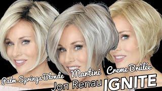 Jon Renau IGNITE Wig Review | COMPARE 3 COLORS! | SIDE-BY-SIDE VIEWS #tazswigcloset