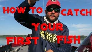 How to Fish - Fishing for Beginners -  How to Catch Your First Largemouth Bass