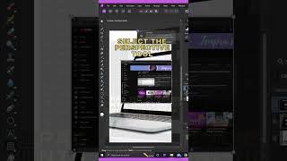 HOW TO USE THE PERSPECTIVE TOOL TO CREATE A MOCKUP IN AFFINITY PHOTO 2