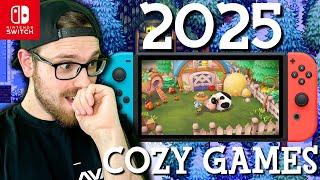 MY MOST Anticipated COZY GAMES For 2025 | Nintendo Switch