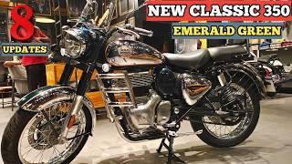 2024 Royal Enfield New Classic 350 (EMERALD GREEN) -Fully Loaded New Features -Walkaround - Price?