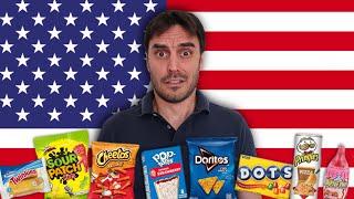 An ITALIAN Tries AMERICAN Snacks