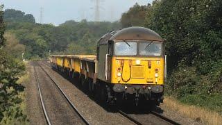 Class 56, 66, 70 Engineering Trains, Freight & Light Engines @ Keynsham ... 15-09-24