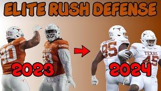 How does the 2024 Texas Rush Defense compare to 2023?