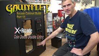 Gauntlet Arcade Cabinet Scratch build. Part 11 / Coin Doors.