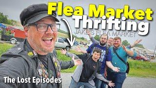 FLEA MARKET THRIFTING | Thrift With Me & Friends At Jake’s Flea Market In Barto Pennsylvania