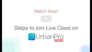 How To Join A Class On UrbanPro Live Using Your Mobile