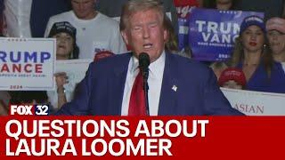 Trump releases statement about Laura Loomer