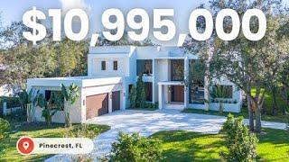 Exploring a $10,995,000 Miami Luxury Modern Mansion on nearly an Acre w/ Guest House | Pinecrest, FL