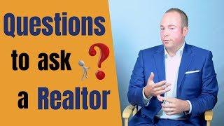 Questions to ask a real estate agent when selling your home